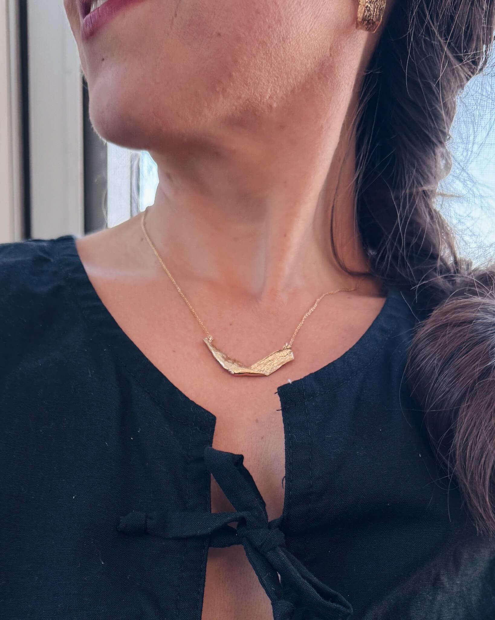 J’ai la banane – Collier femme fait à la main - Lidia