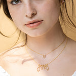 Collier Personnalisé pour Maman - Un bijou familial raffiné, délicat et unique - Lidia