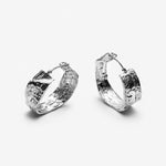 Double Dare – Grosses boucles d’oreilles texturées faites à la main - Lidia