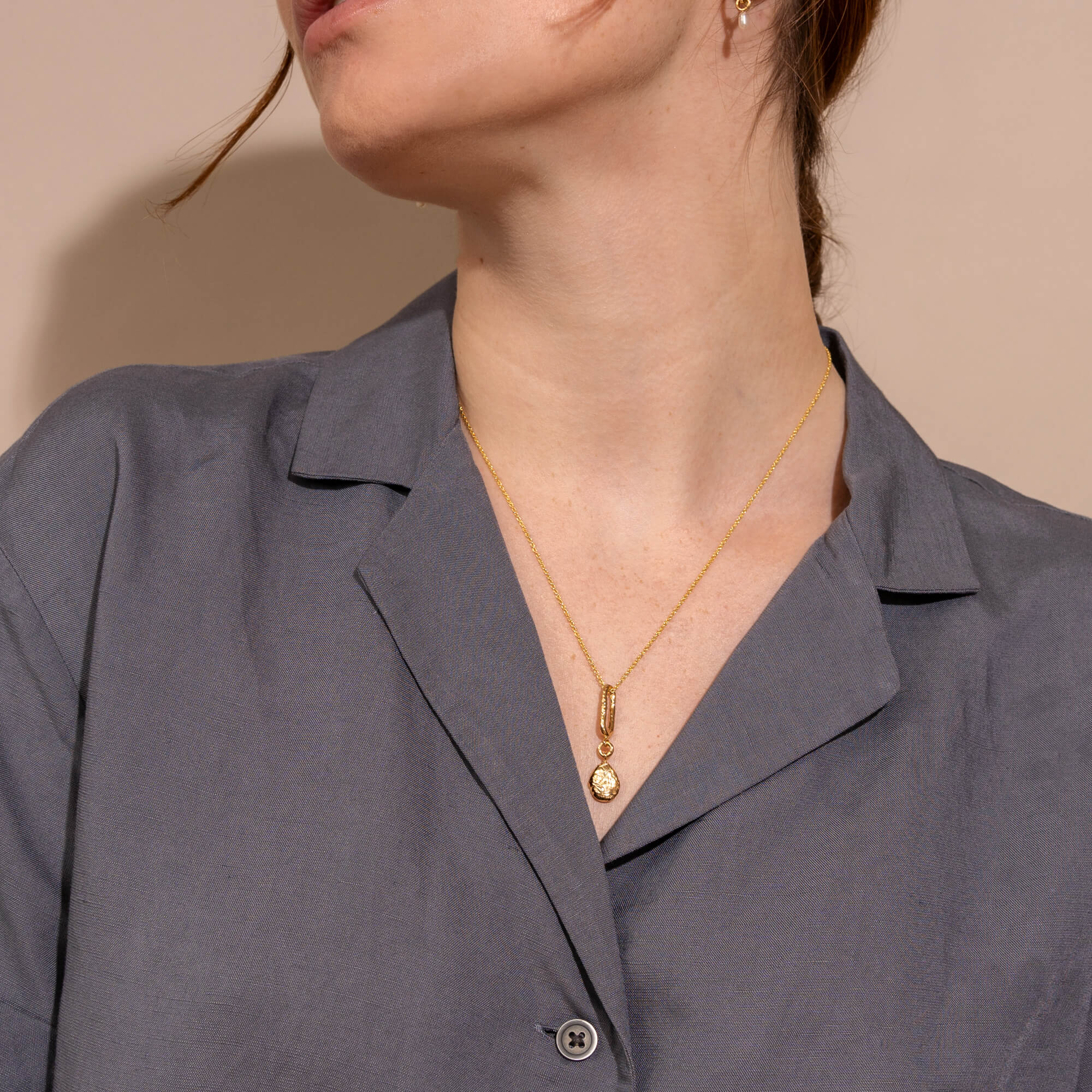 France - Collier avec pendentif original fait à Montréal - Lidia