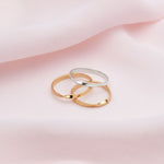 bague mobius délicate - Lidia
