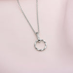 petit collier cercle réversible - Lidia
