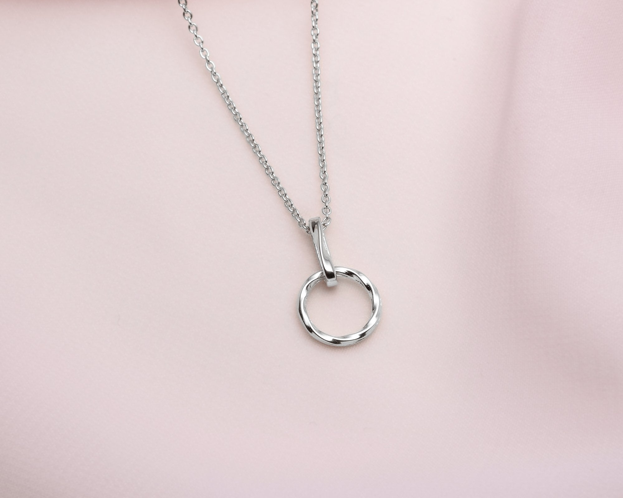 petit collier cercle réversible - Lidia
