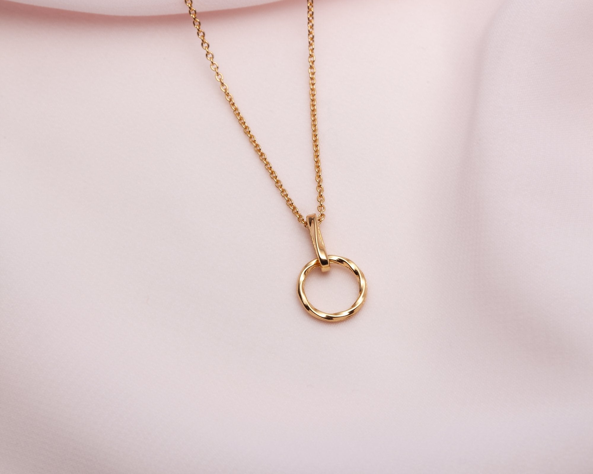 petit collier cercle réversible - Lidia