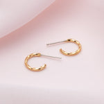 petites créoles en argent sterling - Lidia