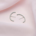 boucles d'oreilles suspenders en argent - Lidia
