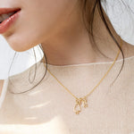 collier minimaliste fille en argent - Lidia