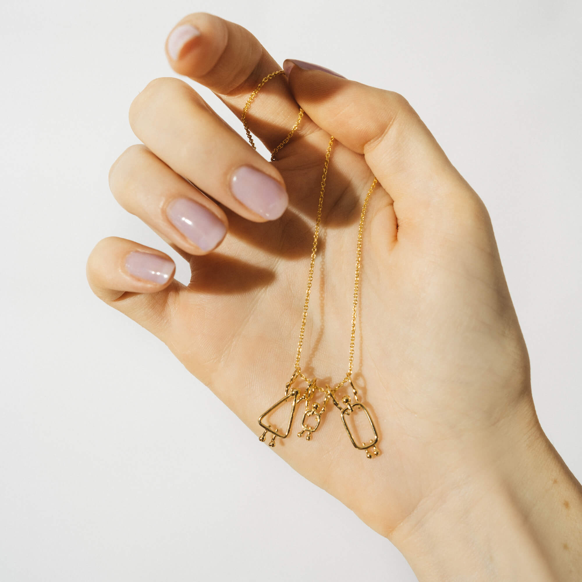 collier pour maman d'un garçon fait au Québec en or massif 14k - Lidia