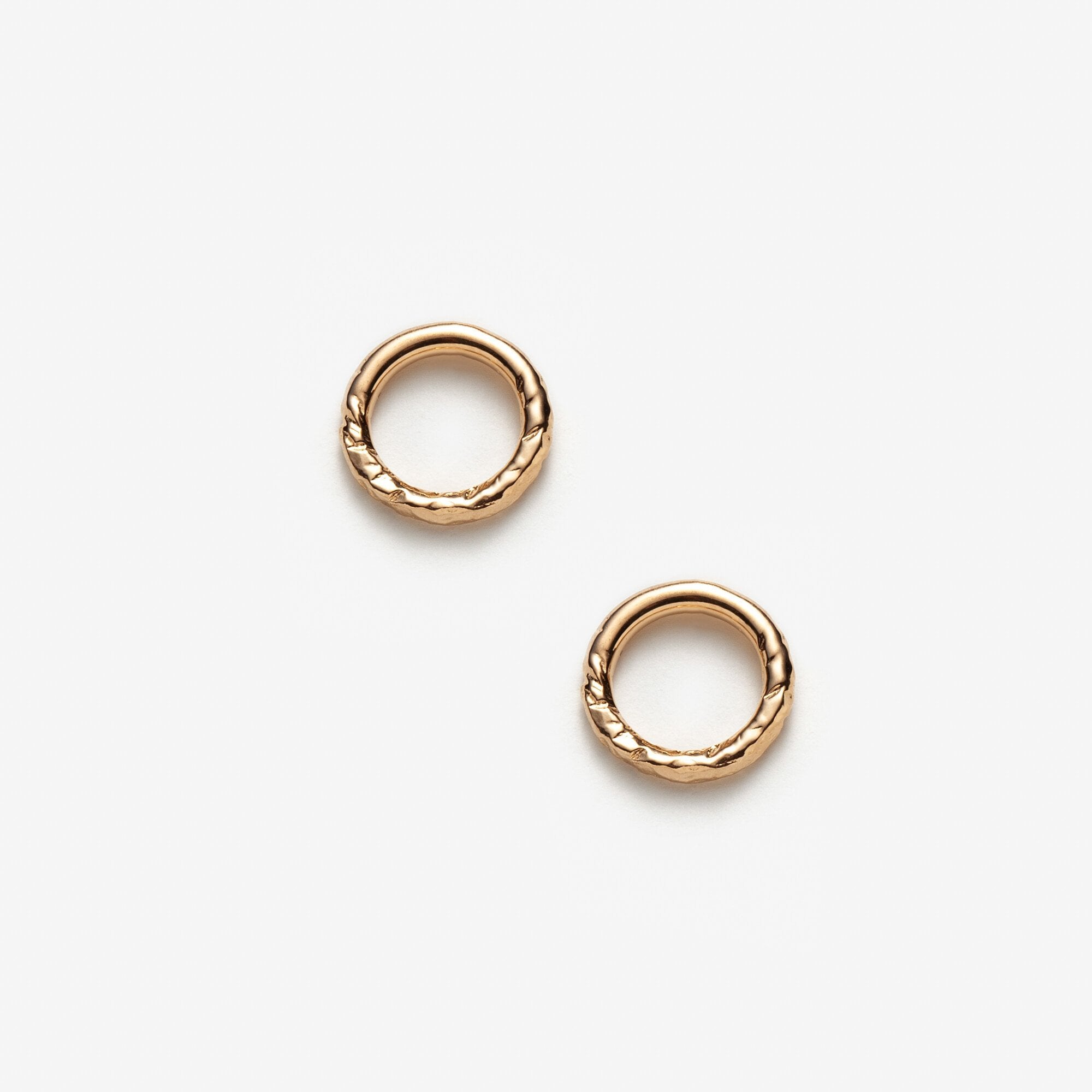 Laure - Boucles d’oreilles circulaires avec perle d’eau douce - Lidia