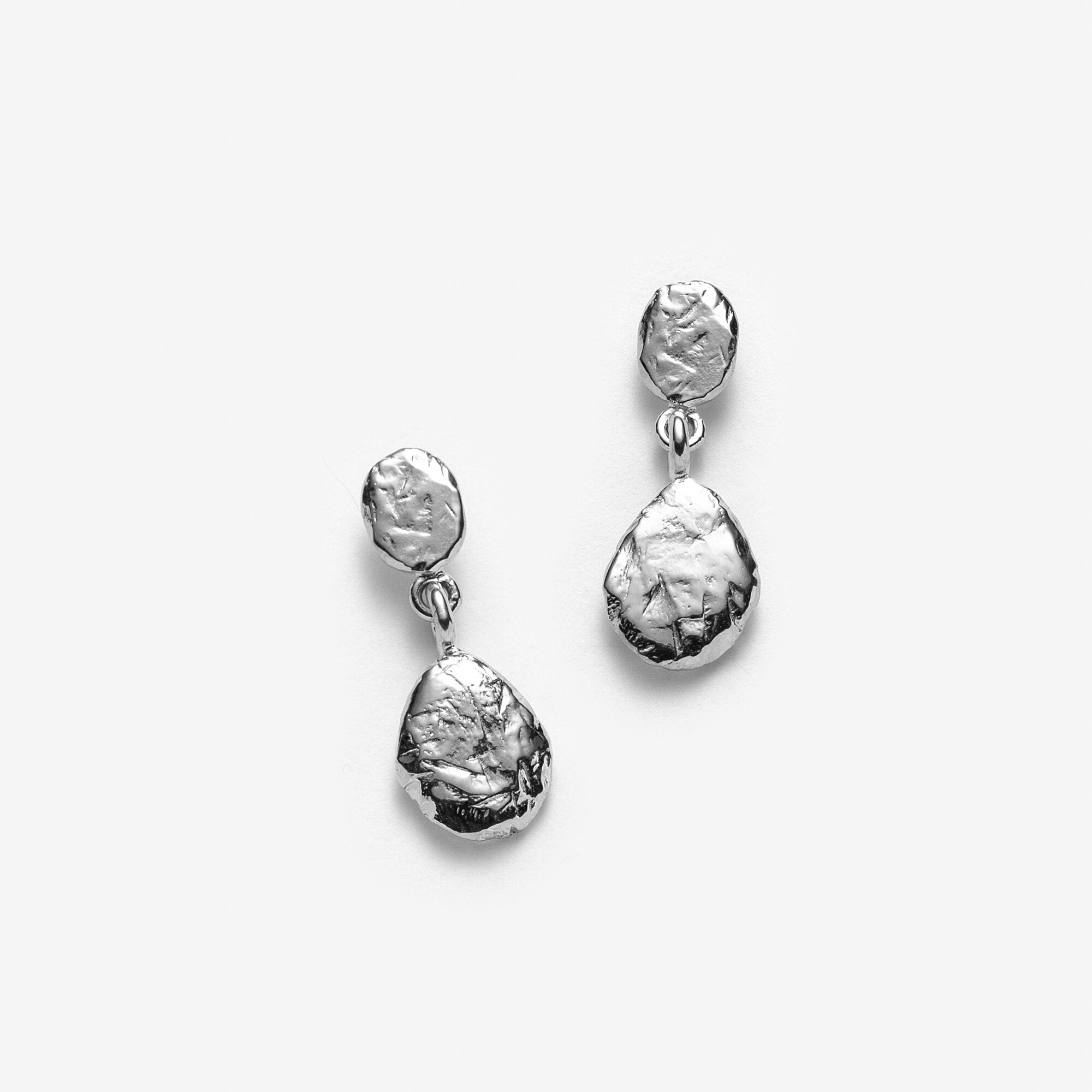 Janette - Boucles d'oreilles en argent sterling faites à Montréal - Lidia