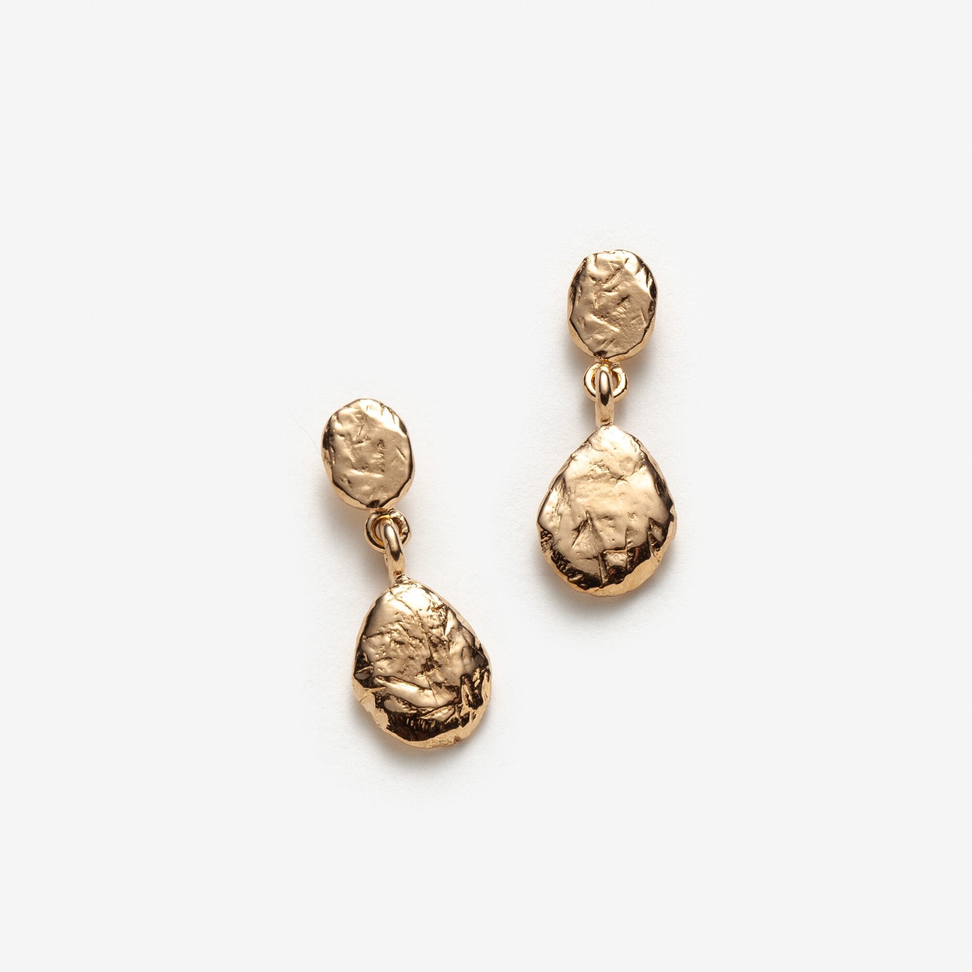 Janette - Boucles d'oreilles en argent sterling faites à Montréal - Lidia