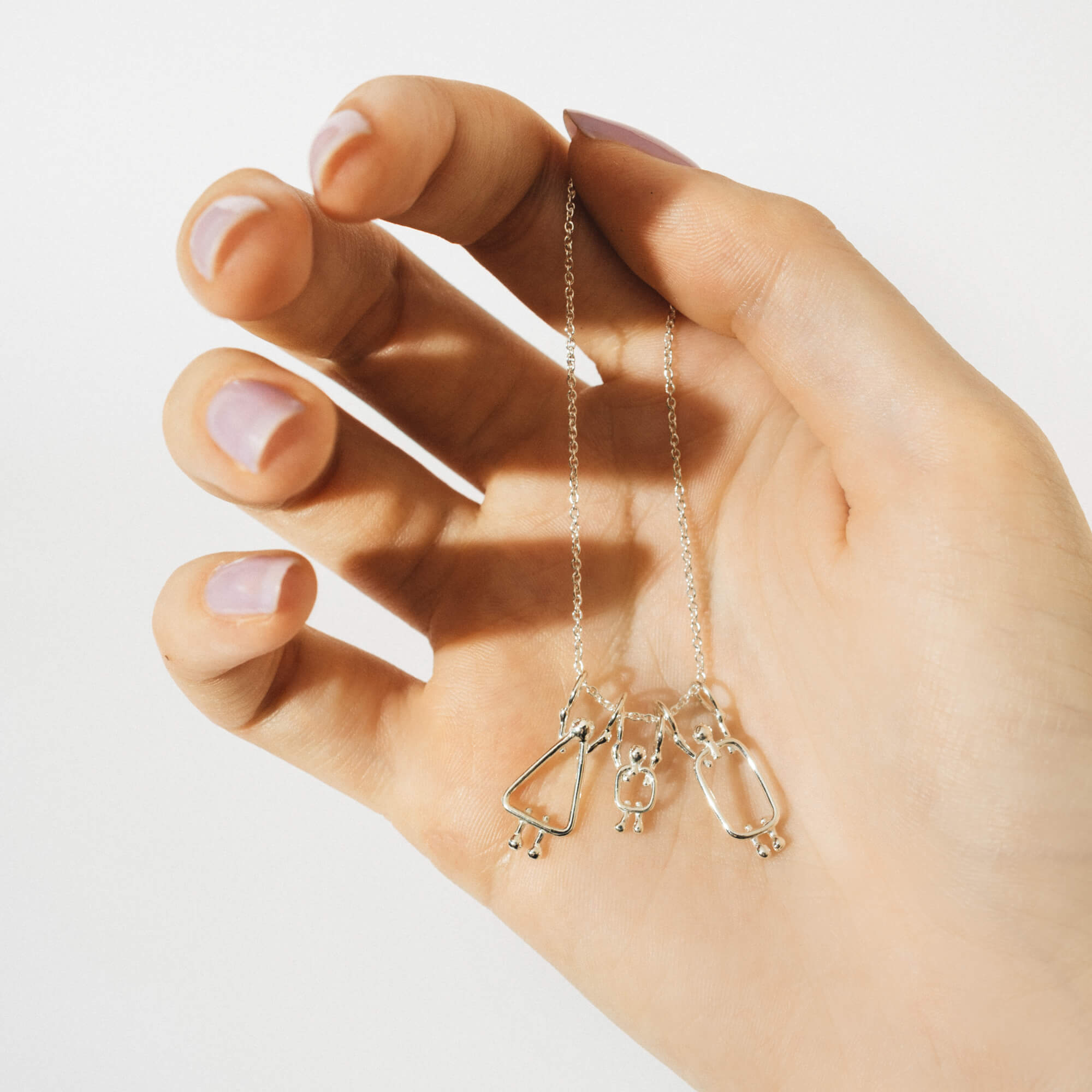 collier pour maman d'un garçon fait au Québec en or massif 14k - Lidia