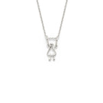 collier minimaliste fille en argent - Lidia