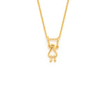 collier minimaliste fille en argent - Lidia