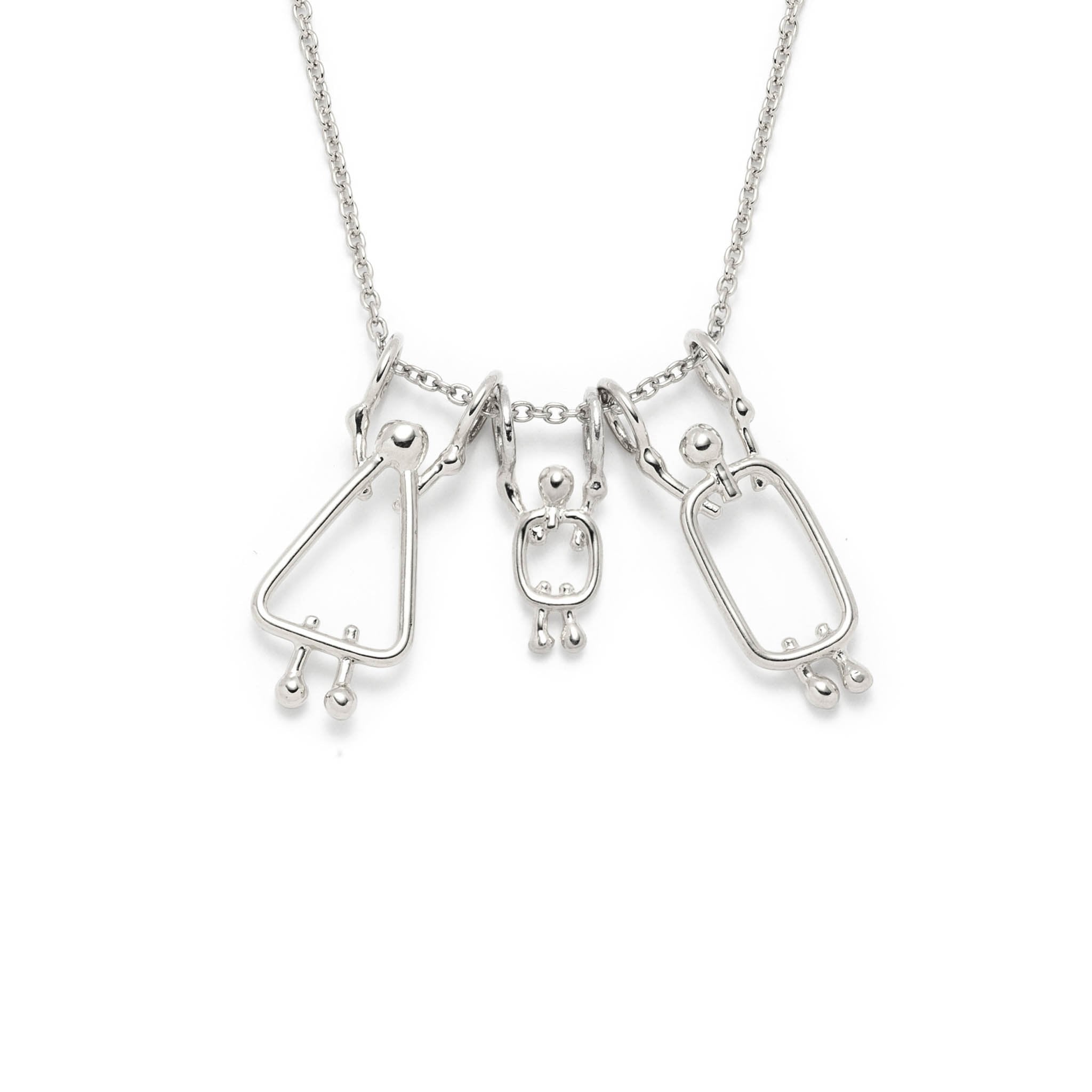 collier pour maman d'un garçon fait au Québec en or massif 14k - Lidia