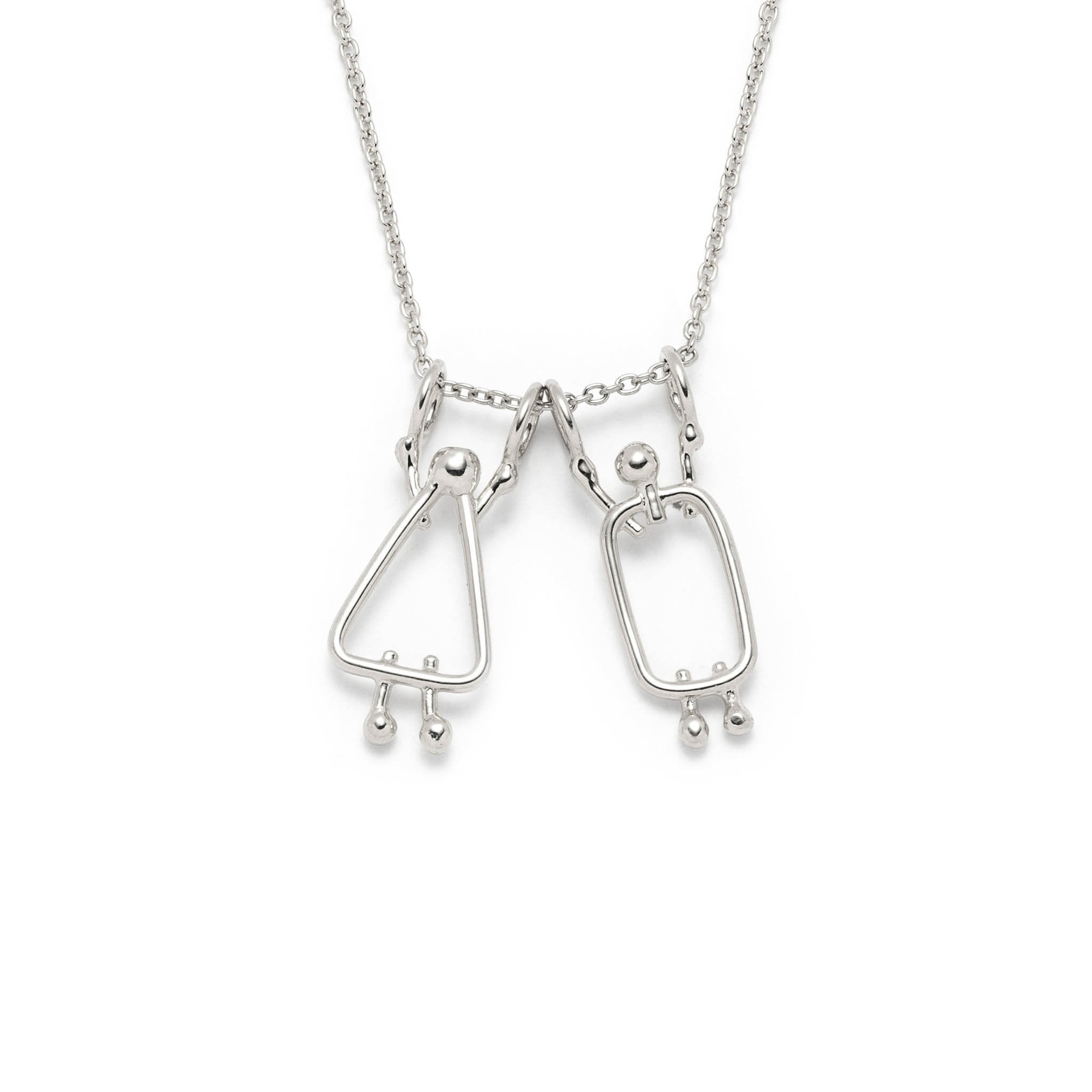 collier maman et papa - Lidia