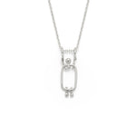 collier délicat en argent papa - Lidia