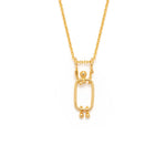 collier délicat en argent papa - Lidia
