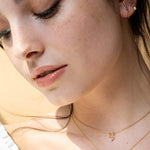 collier minimaliste coeur en argent - Lidia