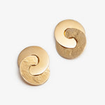 grosses boucles d’oreillles or fabriquées au Québec