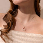 Carrie - Collier avec pendentif circulaire - Lidia