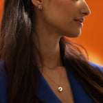 Engagée - Collier avec pendentif de cercles entrelacés - Lidia