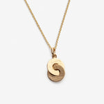 Engagée - Collier avec pendentif de cercles entrelacés - Lidia