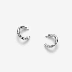Farah - Boucles d’oreilles minimalistes avec perles en option - Lidia