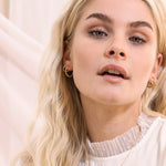 anneaux en argent minimalistes - Lidia