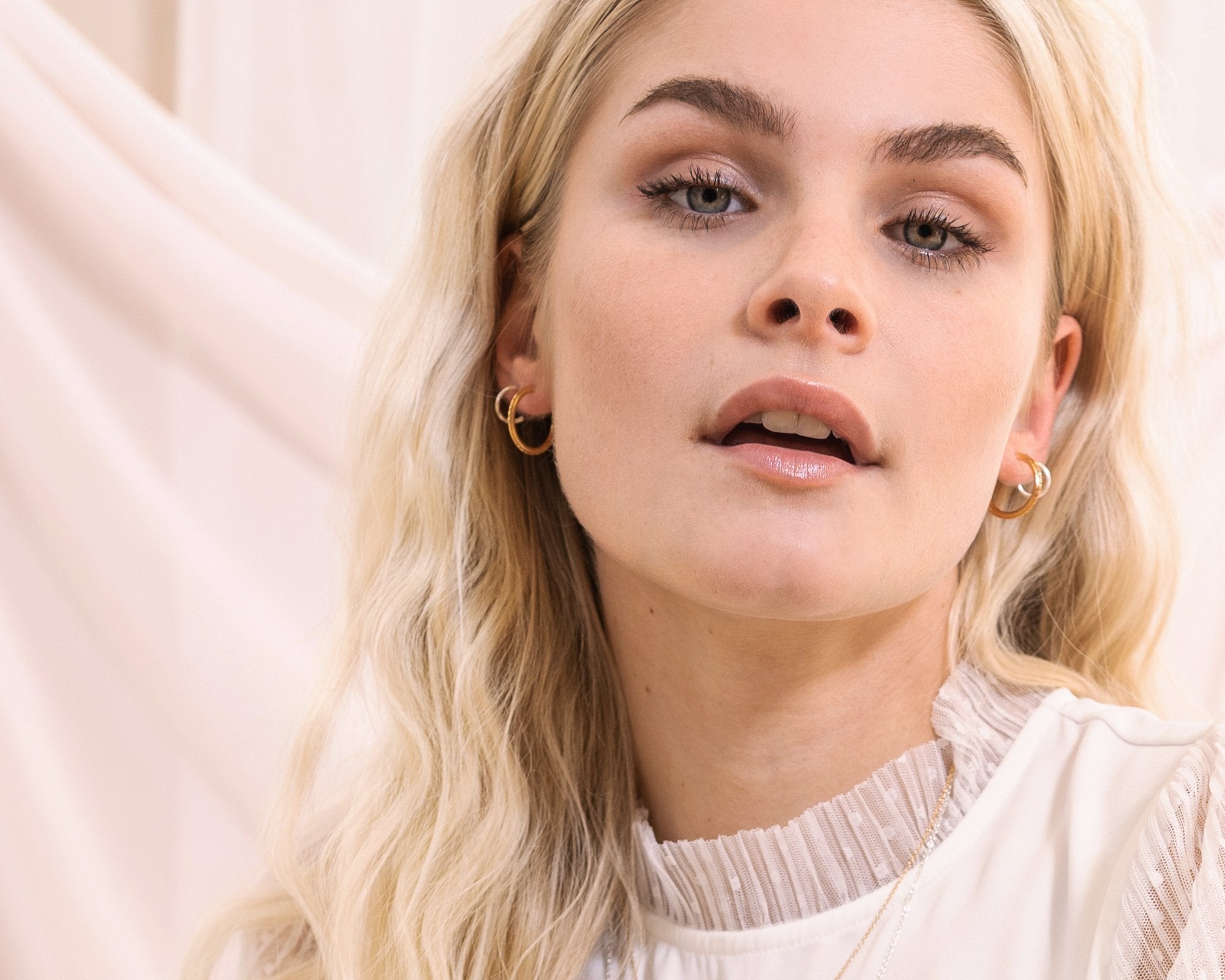 anneaux en argent minimalistes - Lidia