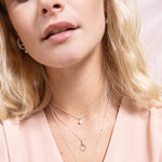 petit collier cercle réversible - Lidia