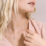 petit collier cercle réversible - Lidia