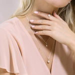 pendentif délicat avec perle naturelle - Lidia