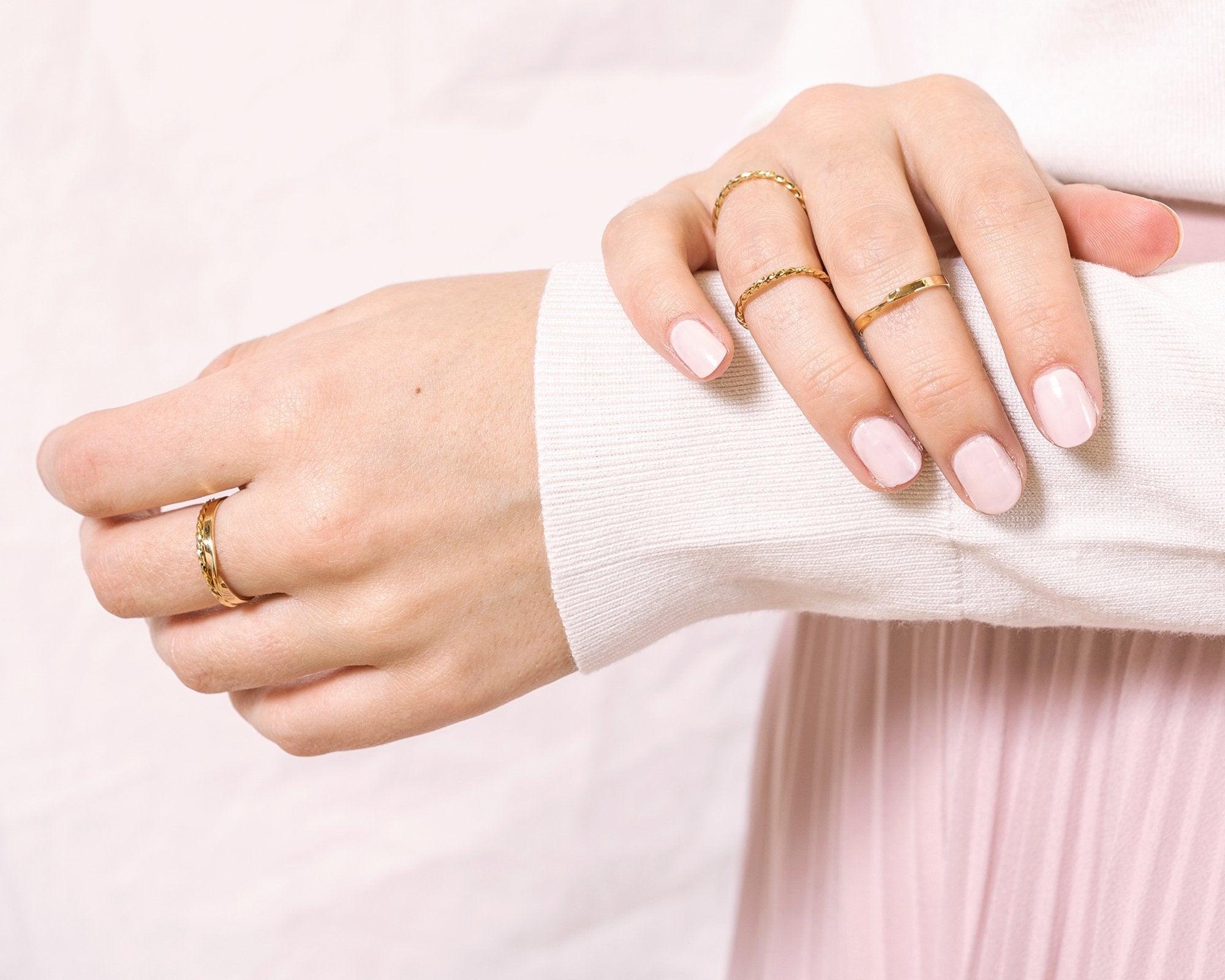 bague mobius délicate - Lidia