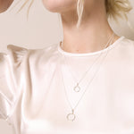 collier réversible fabriqué à Montréal - Lidia