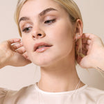 boucles d'oreilles suspenders en argent - Lidia