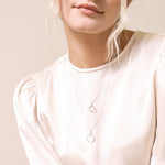 collier réversible fabriqué à Montréal - Lidia