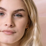 boucles d'oreilles avec perle blanche - Lidia