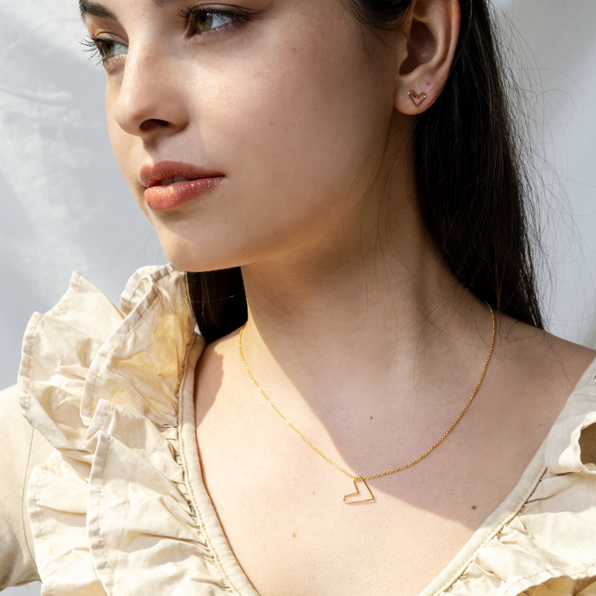 bijoux coeurs minimalistes | Lidia