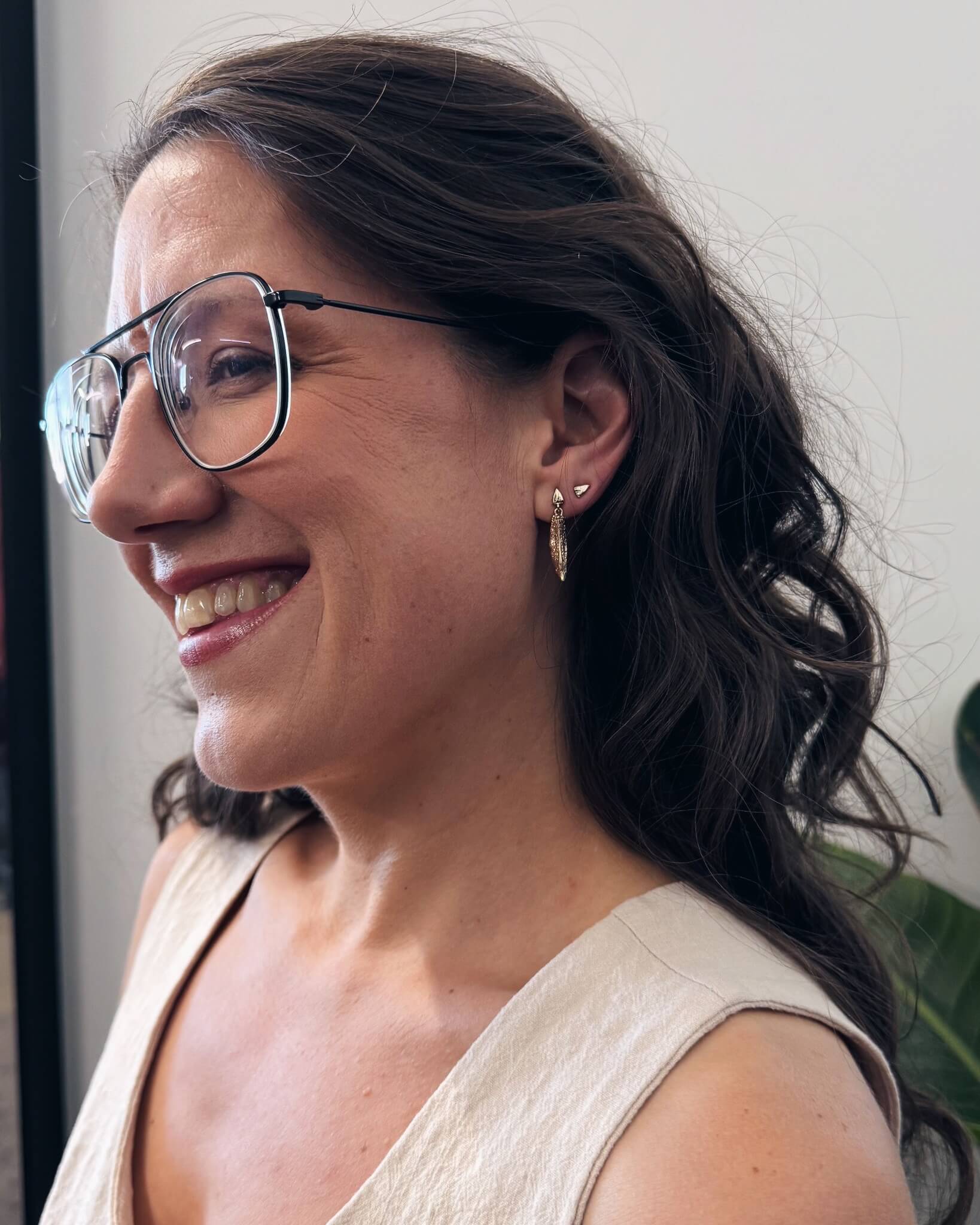 J’ai une banane dans l’oreille – Boucles d’oreille pendantes faites à la main - Lidia