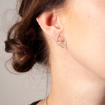 boucles d'oreilles délicates avec tiges - Lidia