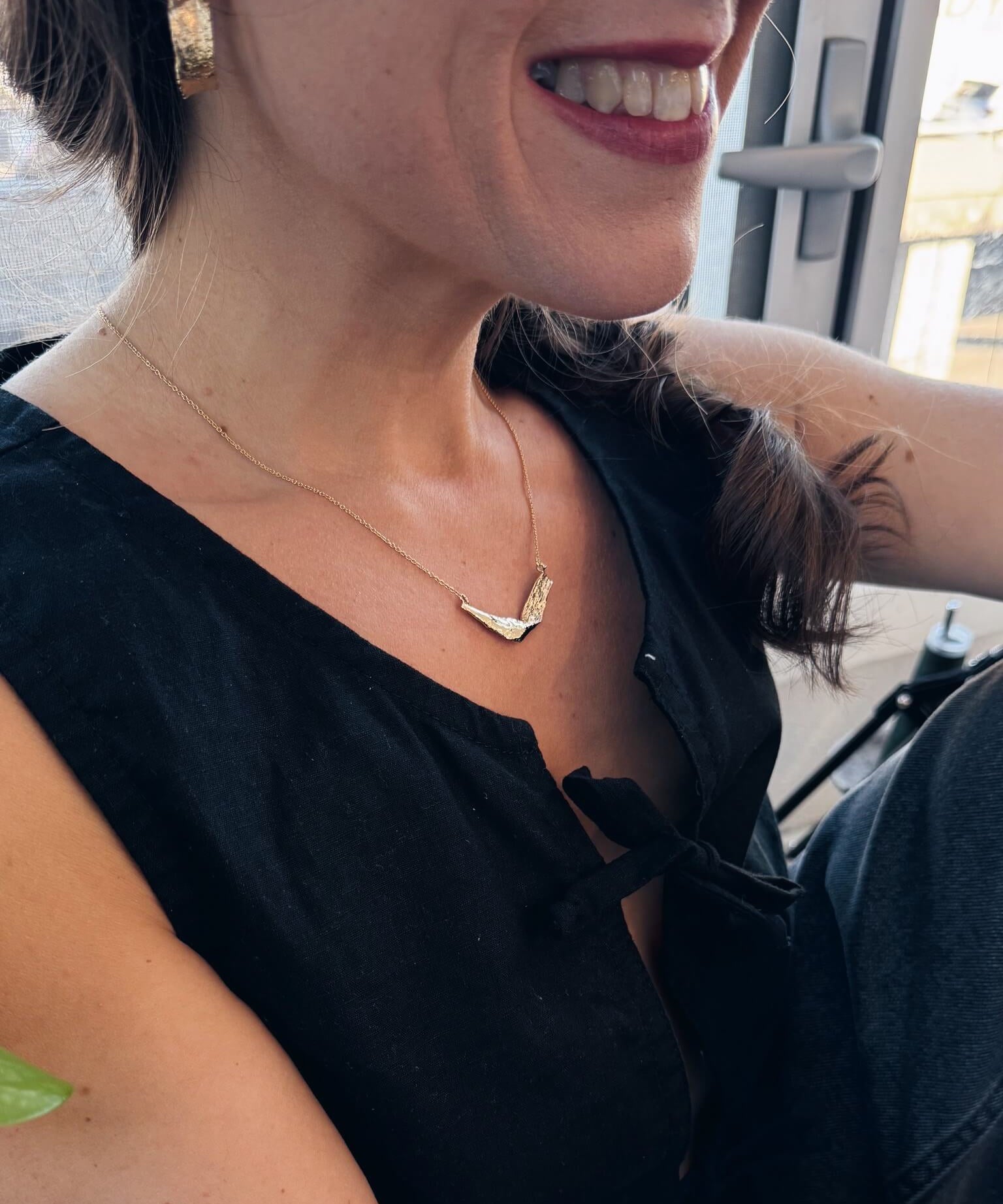 J’ai la banane – Collier femme fait à la main - Lidia