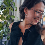 Émilie - Grands anneaux d’oreilles ondulés fait au Québec - Lidia