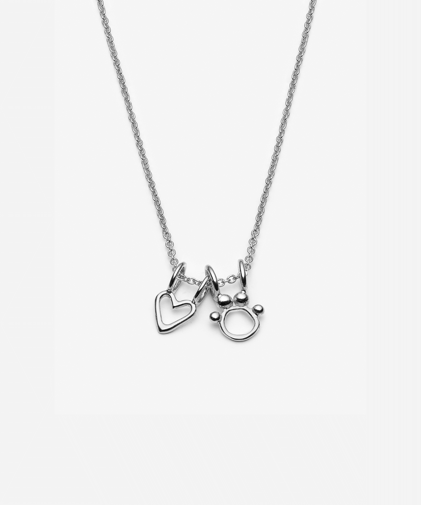 Collier coeur et patte pour l’amoureuse des animaux - Lidia