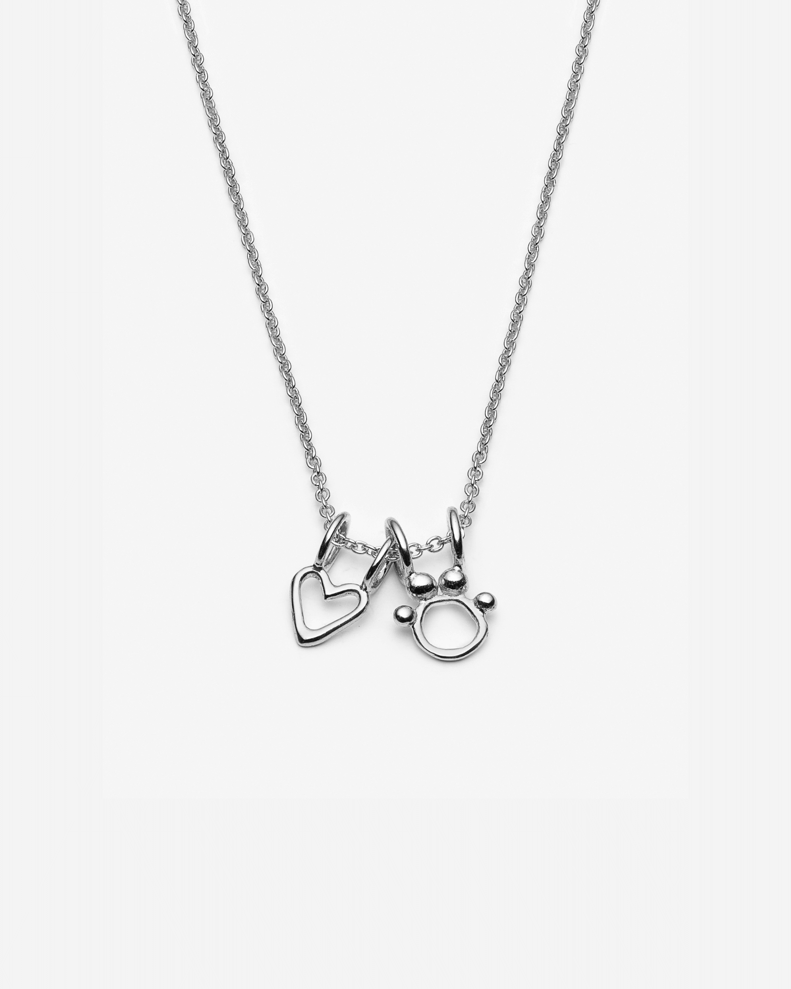 Collier coeur et patte pour l’amoureuse des animaux - Lidia