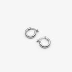 boucles d’oreilles petits anneaux en argent sterling