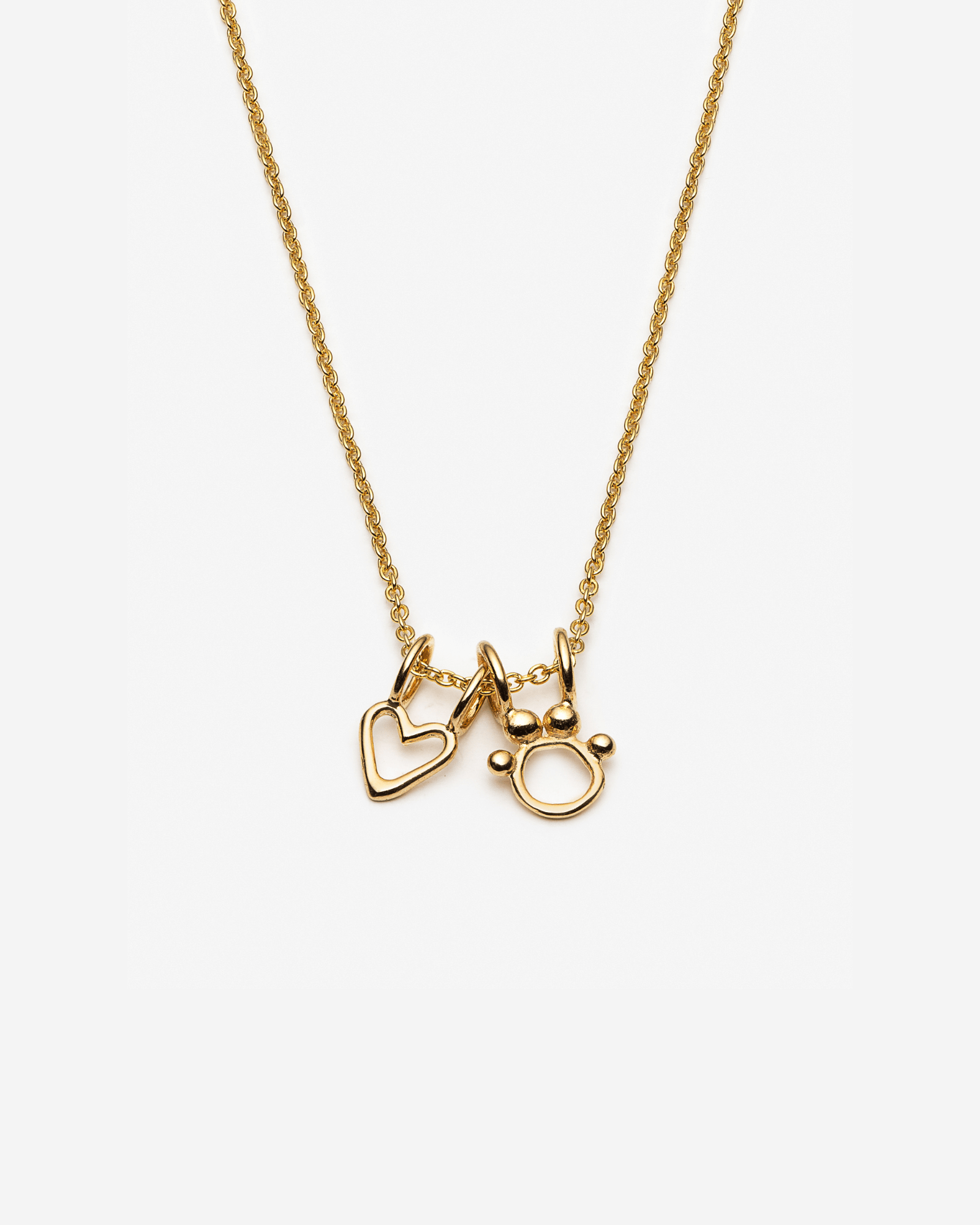 Collier coeur et patte pour l’amoureuse des animaux - Lidia