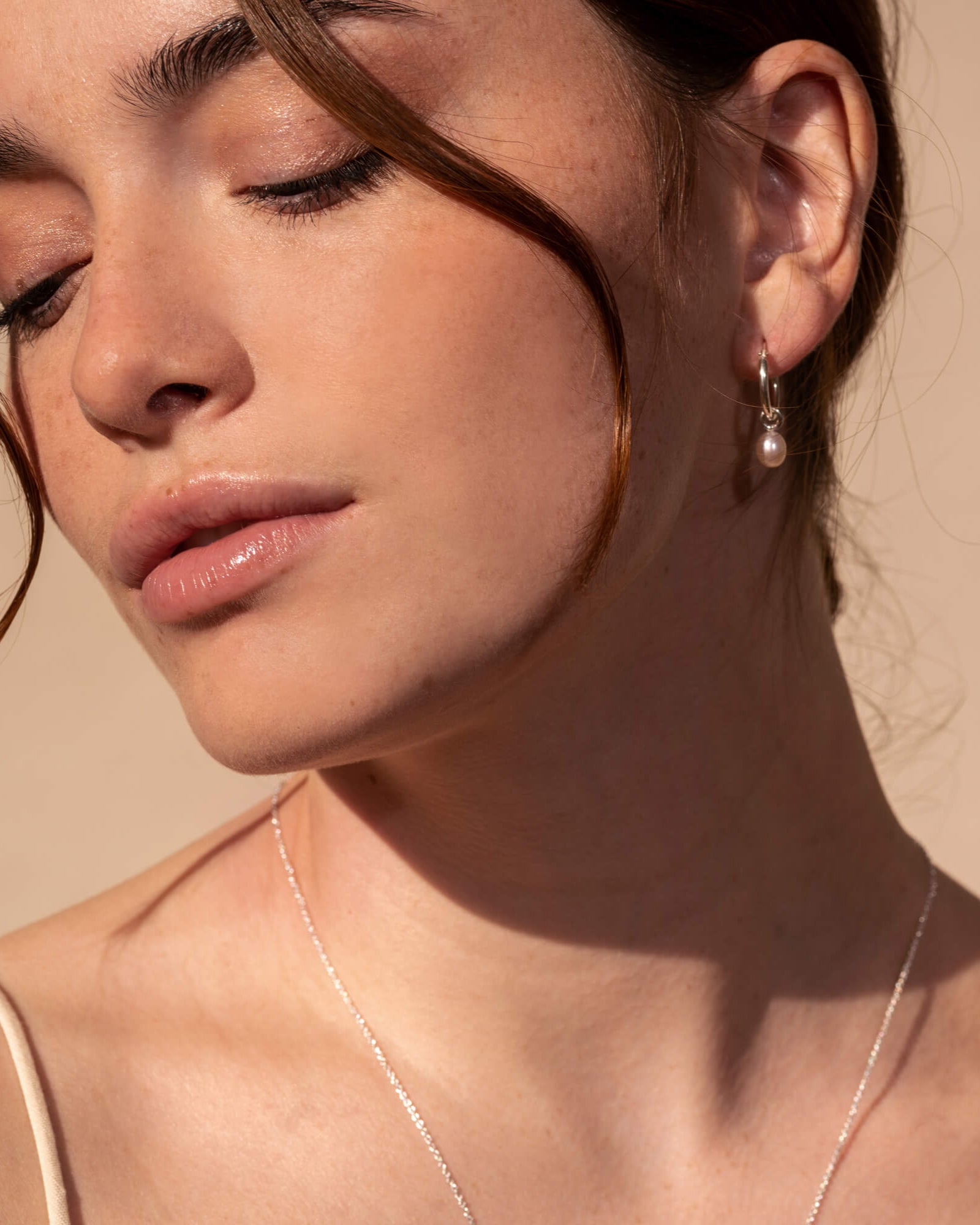 petits anneaux d’oreilles en argent 925 fabriqués à Montréal - Lidia