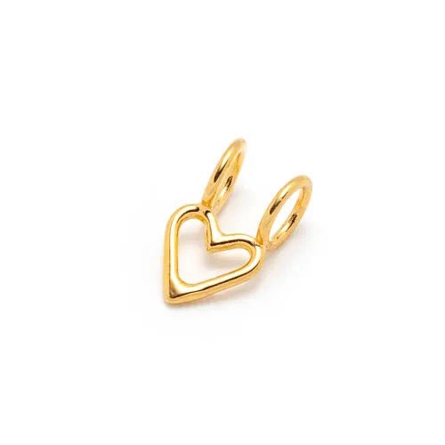 breloques en argent sterling plaqué or jaune 14k - Lidia
