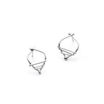 boucles d'oreilles délicates avec tiges - Lidia